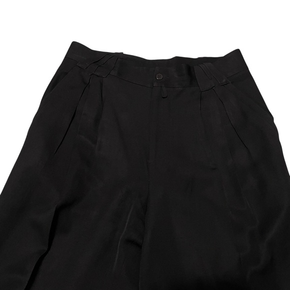 Vintage Giani Versace Versus Tapered Black Dress Wool Pants Sz 30 Classic Office - Picture 6 of 16